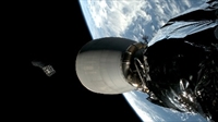 Despliegue de satélites de Starlink - Crédito: Starlink